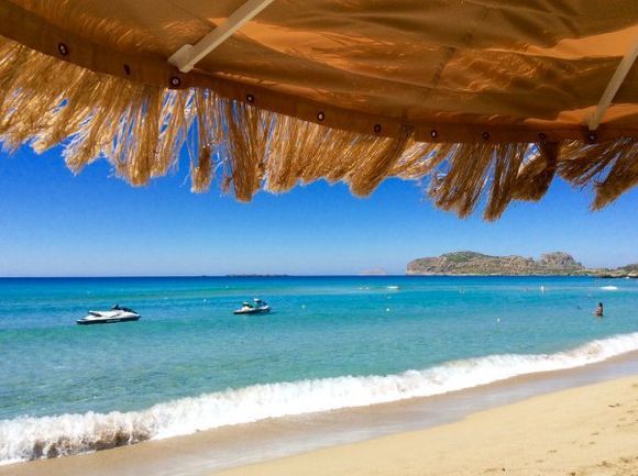 Falassarna Beach in Crete!