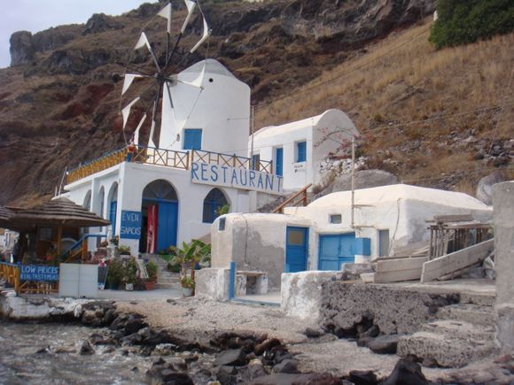 Restaurant-Thirassia, Santorini