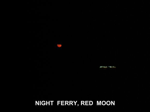 Night ferry, Red moon