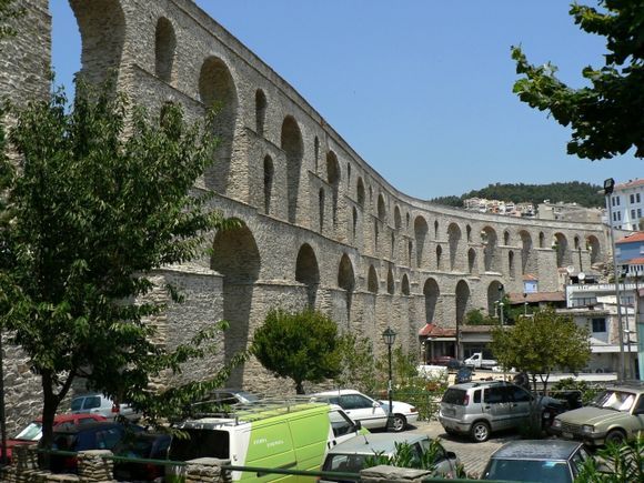 Kavala ,roman aqueduct