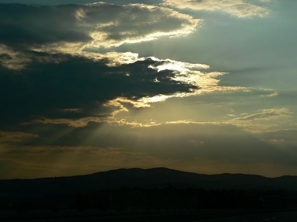 Sunset over Egnatia Odos
