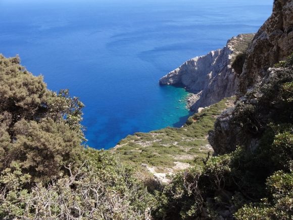 View east from Saria Island , Karpathos Sept 2014