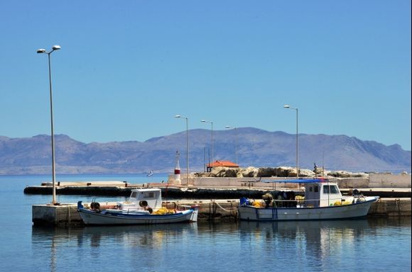 Aghia Pelagia harbour.