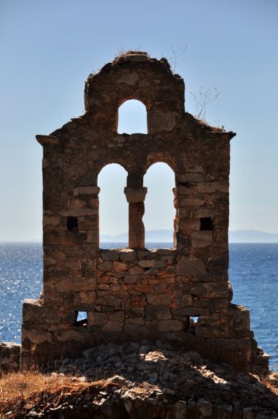 Ruins of a church.