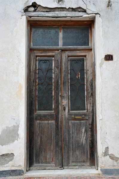 old door.
