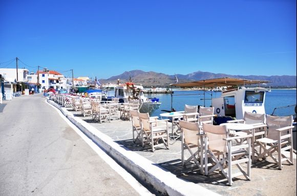 The quit, little harbour of Elafonissos.