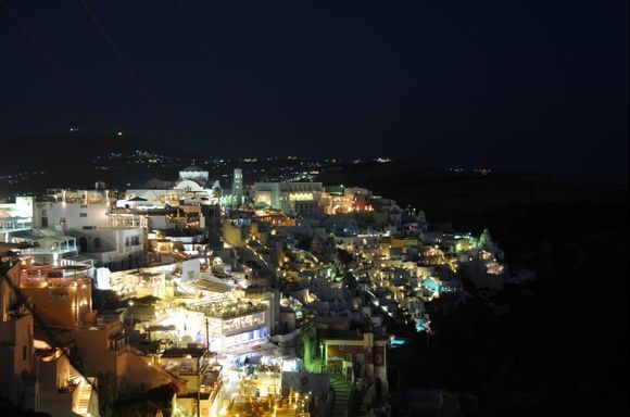 Fira by night.