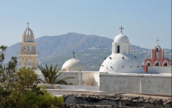 Catholic quarter in Fira.