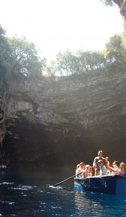 Short journey through Melissani Lake but it was a worthwhile experience.