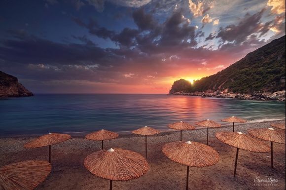 Ermones beach -Corfu island