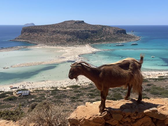 Afternoon colours at Balos