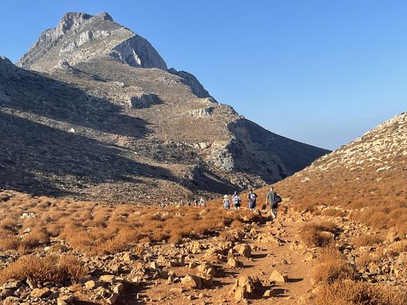 Some way to Balos Lagoon