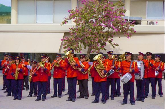 Orchestra in Heraclion, Crete