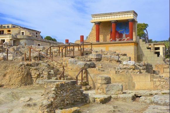 Knossos palace, Crete