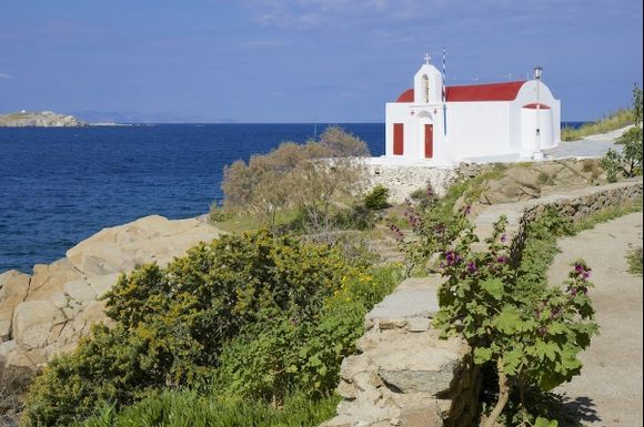 church in Mykonos