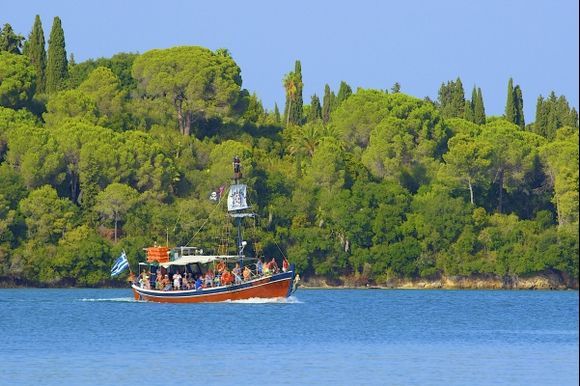 Boat in Gouvia, Corfu