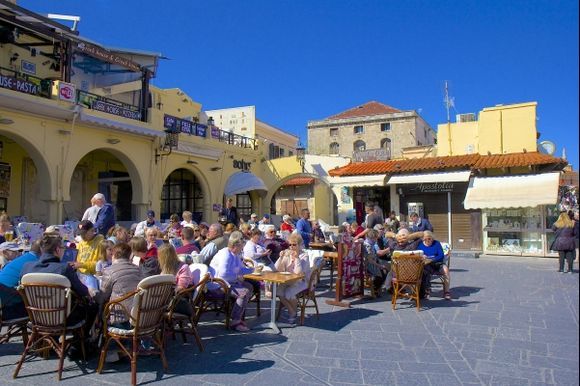 Restaurants of Rhodes town