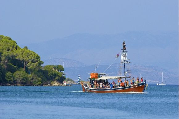 Boat in Gouvia, Corfu