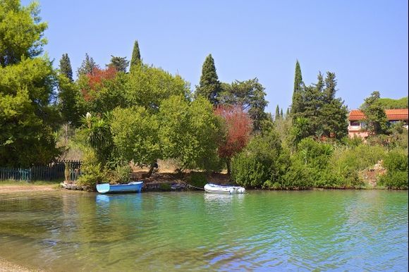 Lagune in Gouvia, Corfu