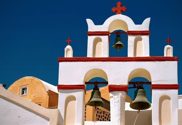 Church bells in Oia