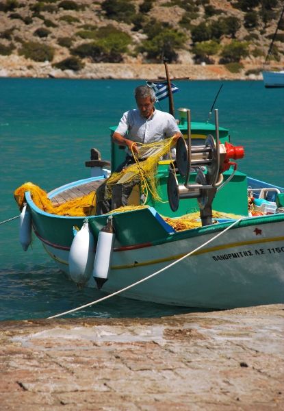 Greek fisherman