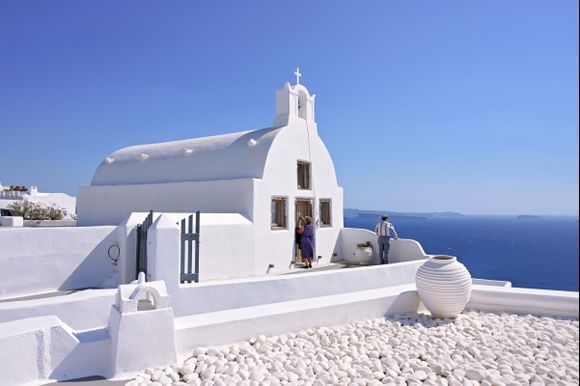The colors and essence of Greece; The Greek islands in one image