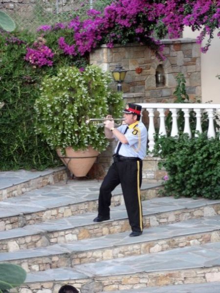 Trumpeter from the Agia Paraskevi Parade, Alonissos