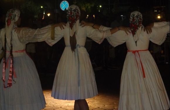 Greek Dancing at the Festival of Agia Paraskevi, Alonissos