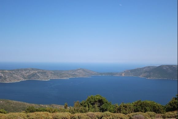 View of Peristera from Alonissos
