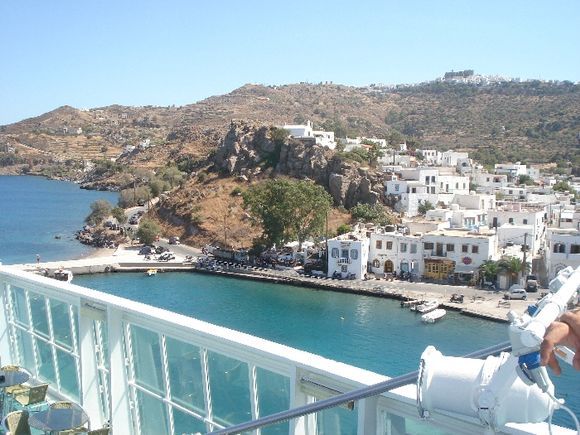patmos from the ship