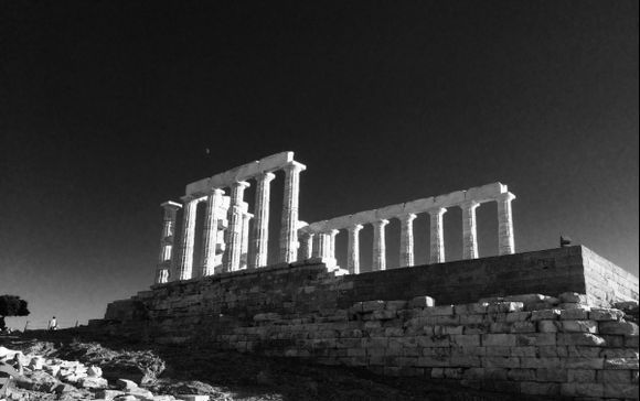 Sounio  temple of Poseidon. Timeless