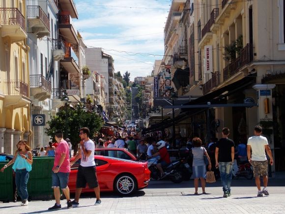 The streets of Patras