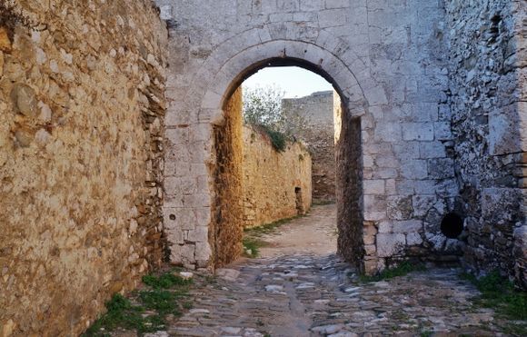 Entrance to Methoni Castle