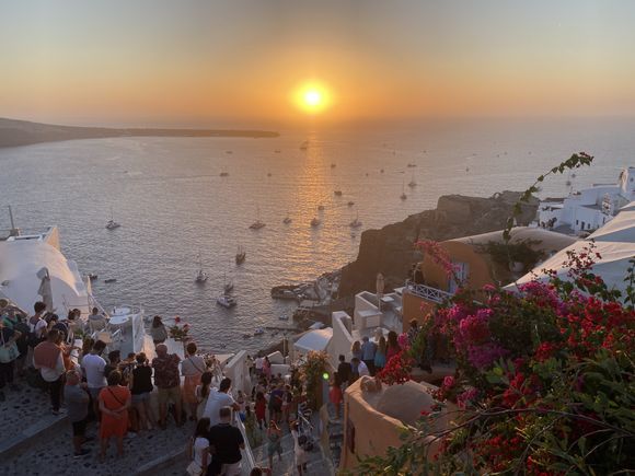 Kastro sunset Oia 