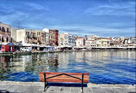 Waterfront in Chania