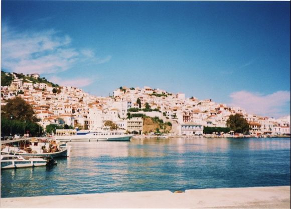 View of Skopelos Island