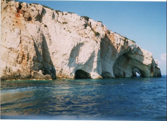 View of the Blue Caves