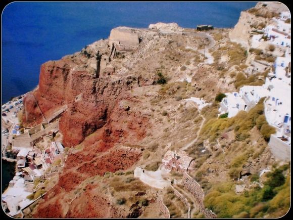 The Magnificent Caldera of Santorini.