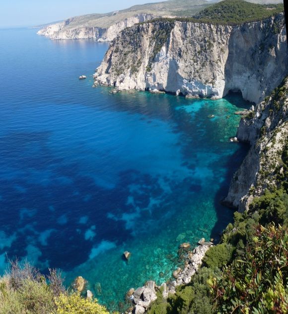 View from Keri lighthouse Zante