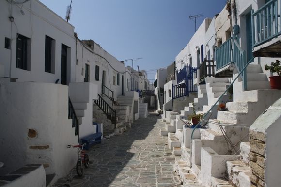 Street of Chora, Folegandros