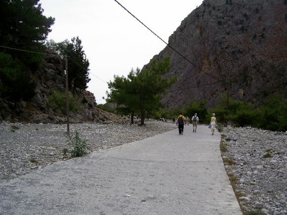 Crete, the end of Samaria Gorge september 2008