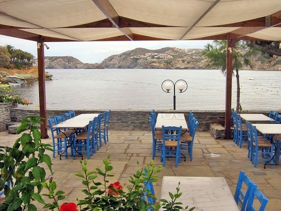 Taverna in Agia Pelagia, Crete