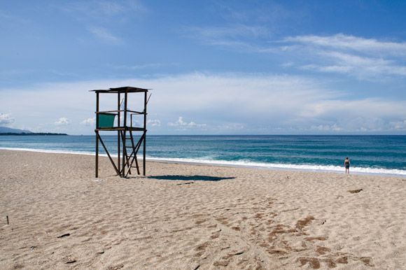 Monoliti beach near Preveza