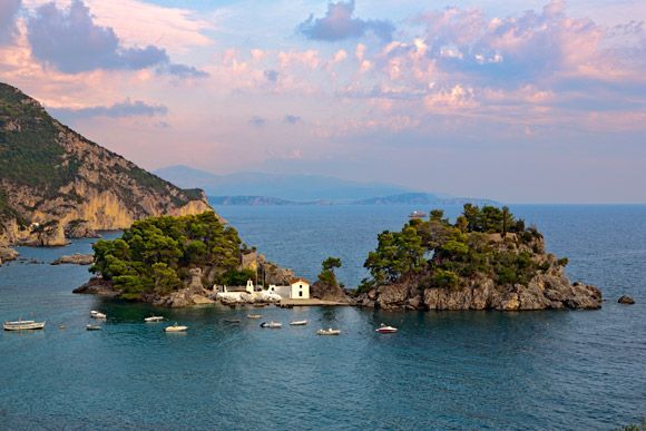 Parga scenery