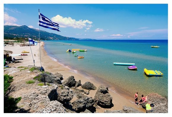 Beach at Vassilikos