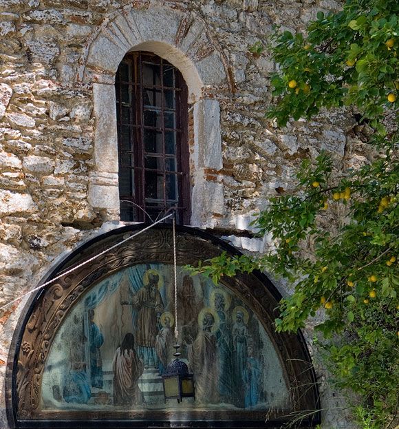 Monastery Of Panagia Kounistra - detail # 2