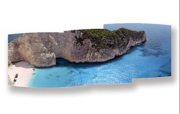 Stitched panorama