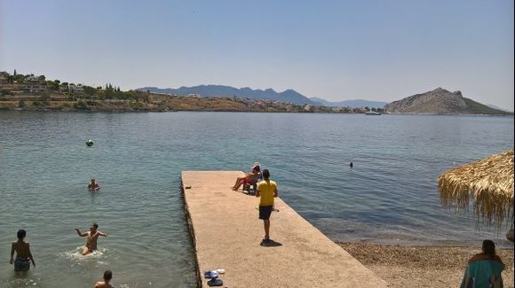 Part. Of beaches ...Aegina