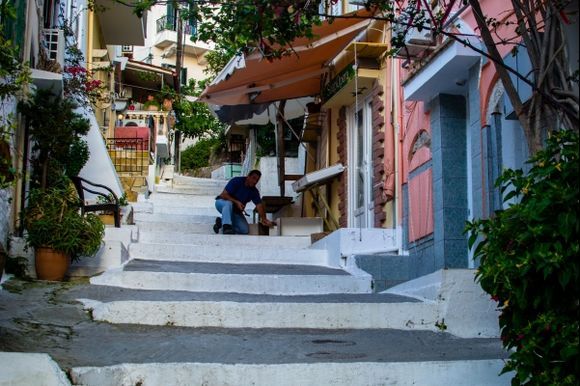 Parga stairway to heaven