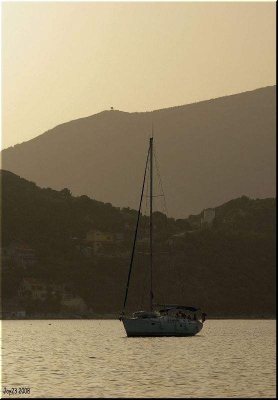 Sailboat in Vathy